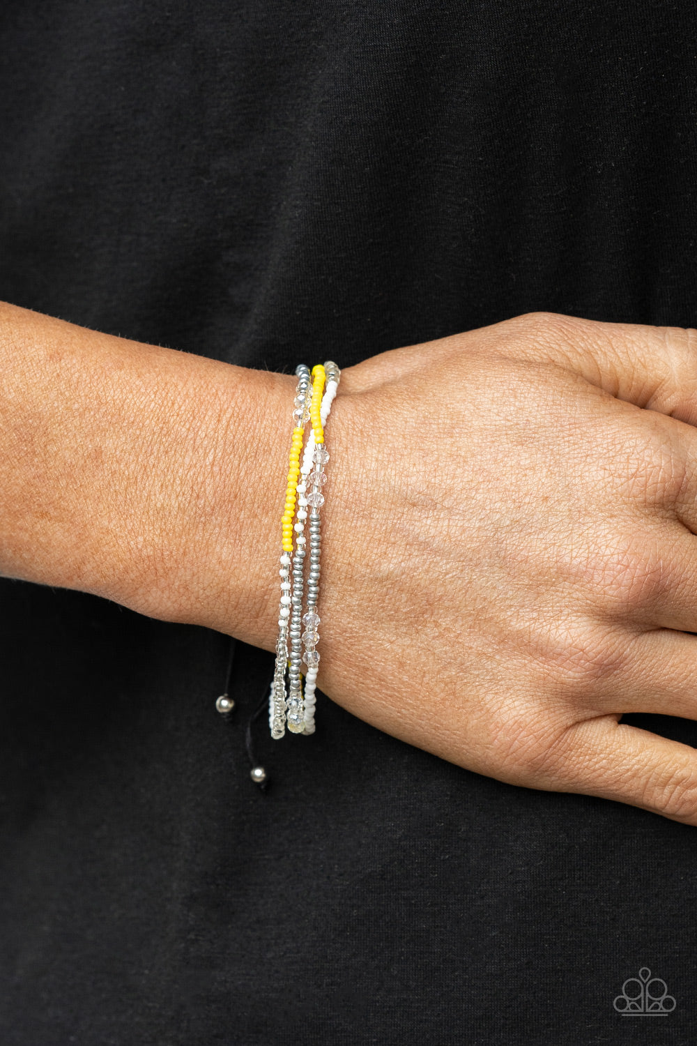 BEAD Me Up, Scotty! - Yellow Bracelet - Paparazzi Accessories