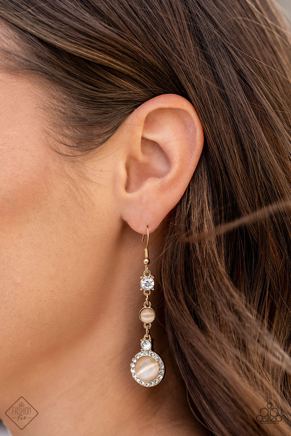 Epic Elegance - Gold Earrings - Paparazzi Accessories