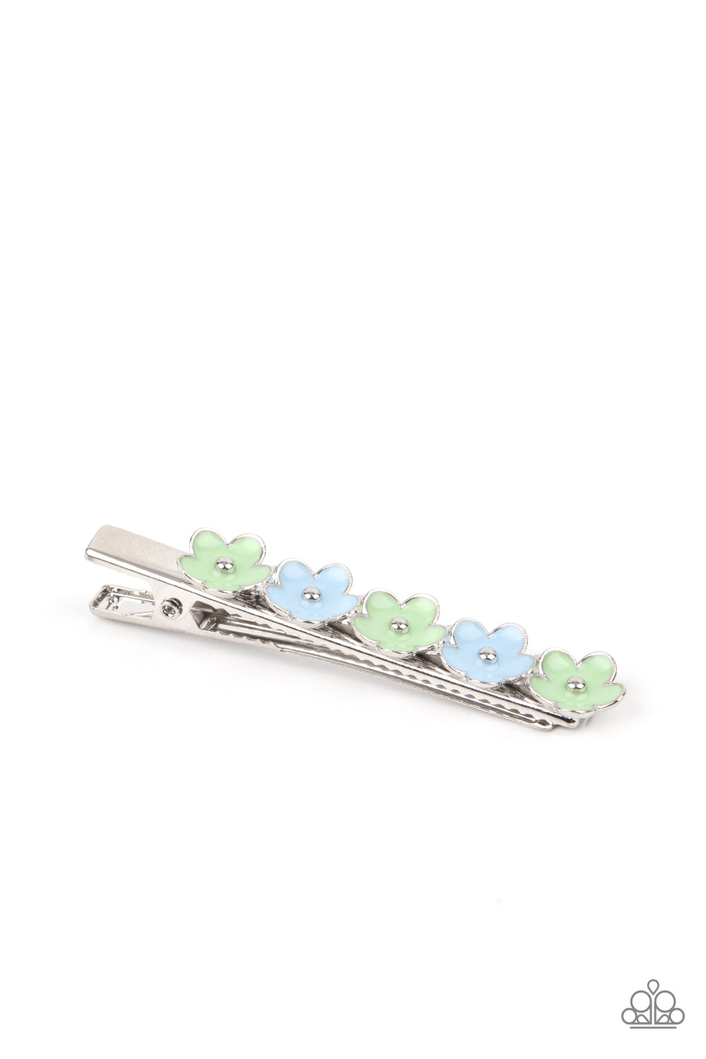 Flower Patch Flirt - Multi Hair Clip - Paparazzi Accessories