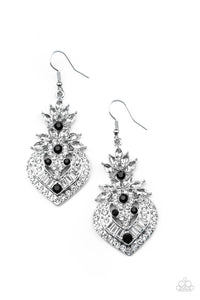 royal-hustle-black-earrings-paparazzi-accessories
