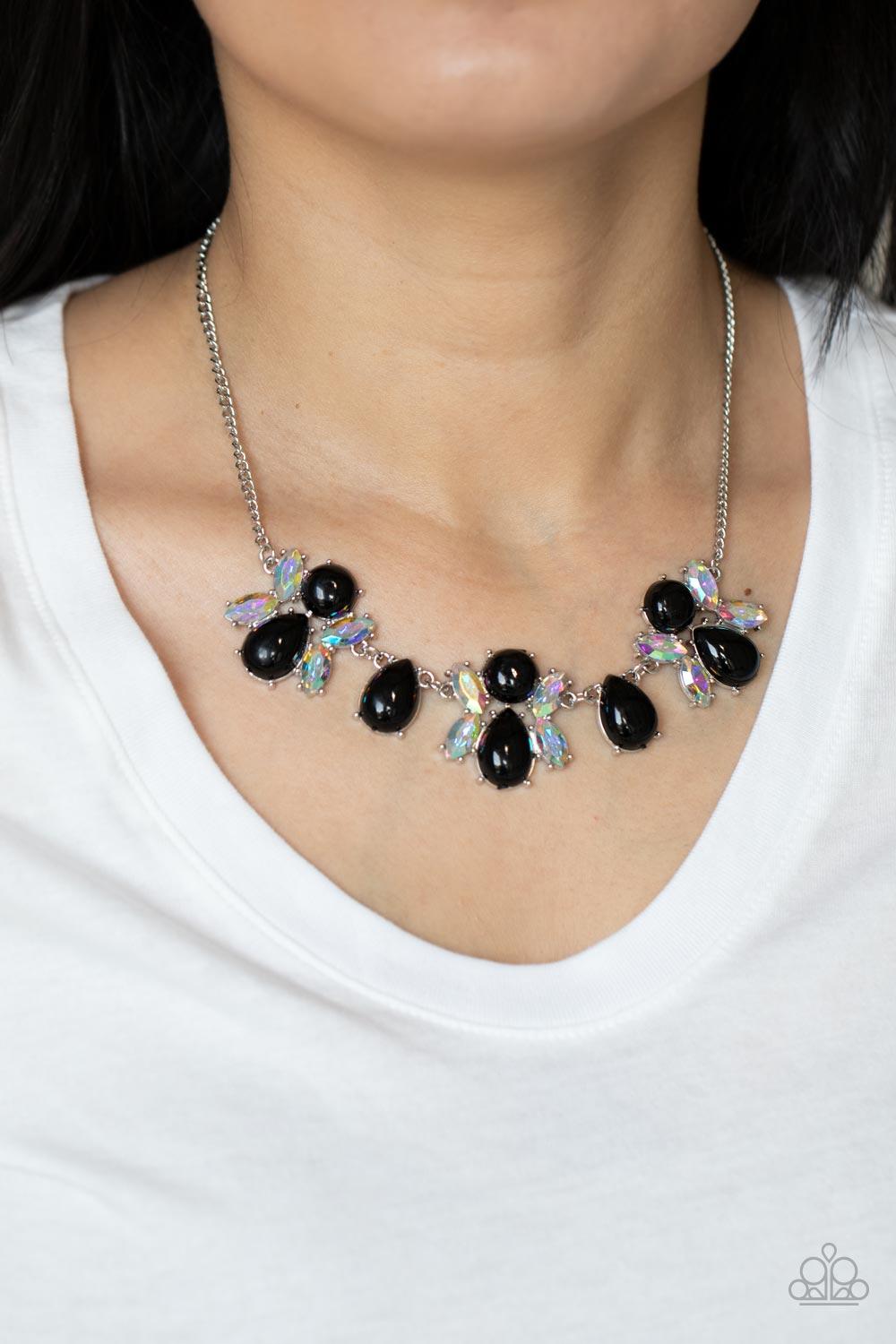 Galaxy Gallery - Black Necklace - Paparazzi Accessories