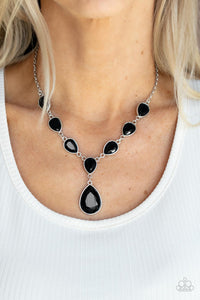 Party Paradise - Black Necklace - Paparazzi Accessories