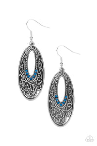 fairytale-flora-blue-earrings-paparazzi-accessories