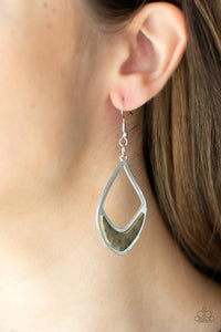 Artisan Treasure - Silver Earrings - Paparazzi Accessories