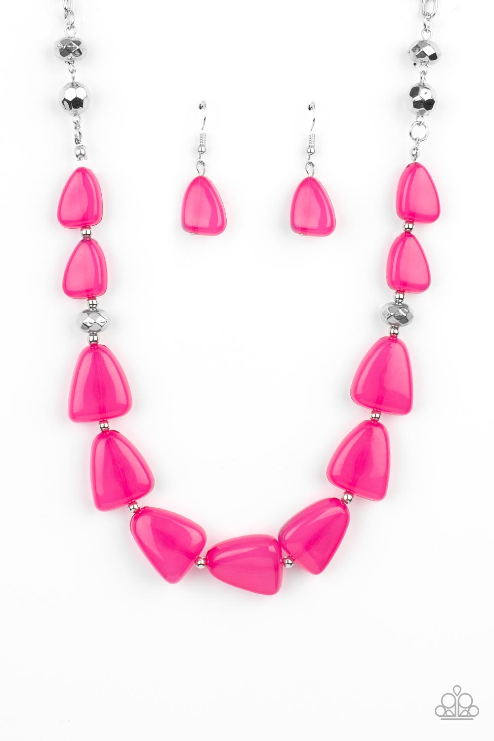 Taz Necklace (Hot Pink) - Accessories-Jewellery : Just Looking - Elk Core