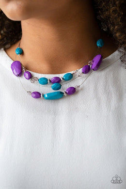 Radiant Reflections - Multi Necklace - Paparazzi Accessories - Sassysblingandthings