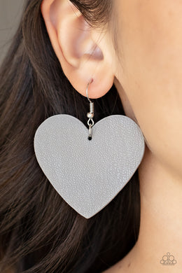 Country Crush - Silver Earrings - Paparazzi Accessories