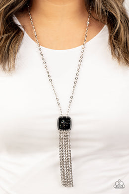 Seaside Season - Black Necklace - Paparazzi Accessories