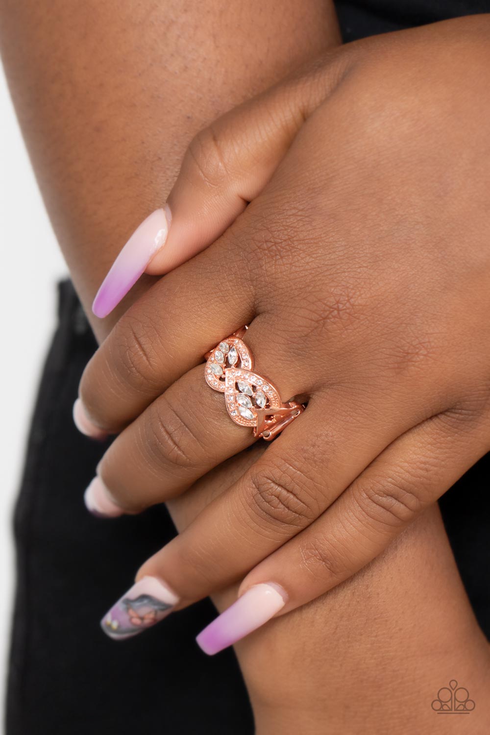 Engagement Party Posh - Copper Ring - Paparazzi Accessories