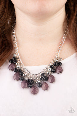 Beachside Dance - Black Necklace - Paparazzi Accessories