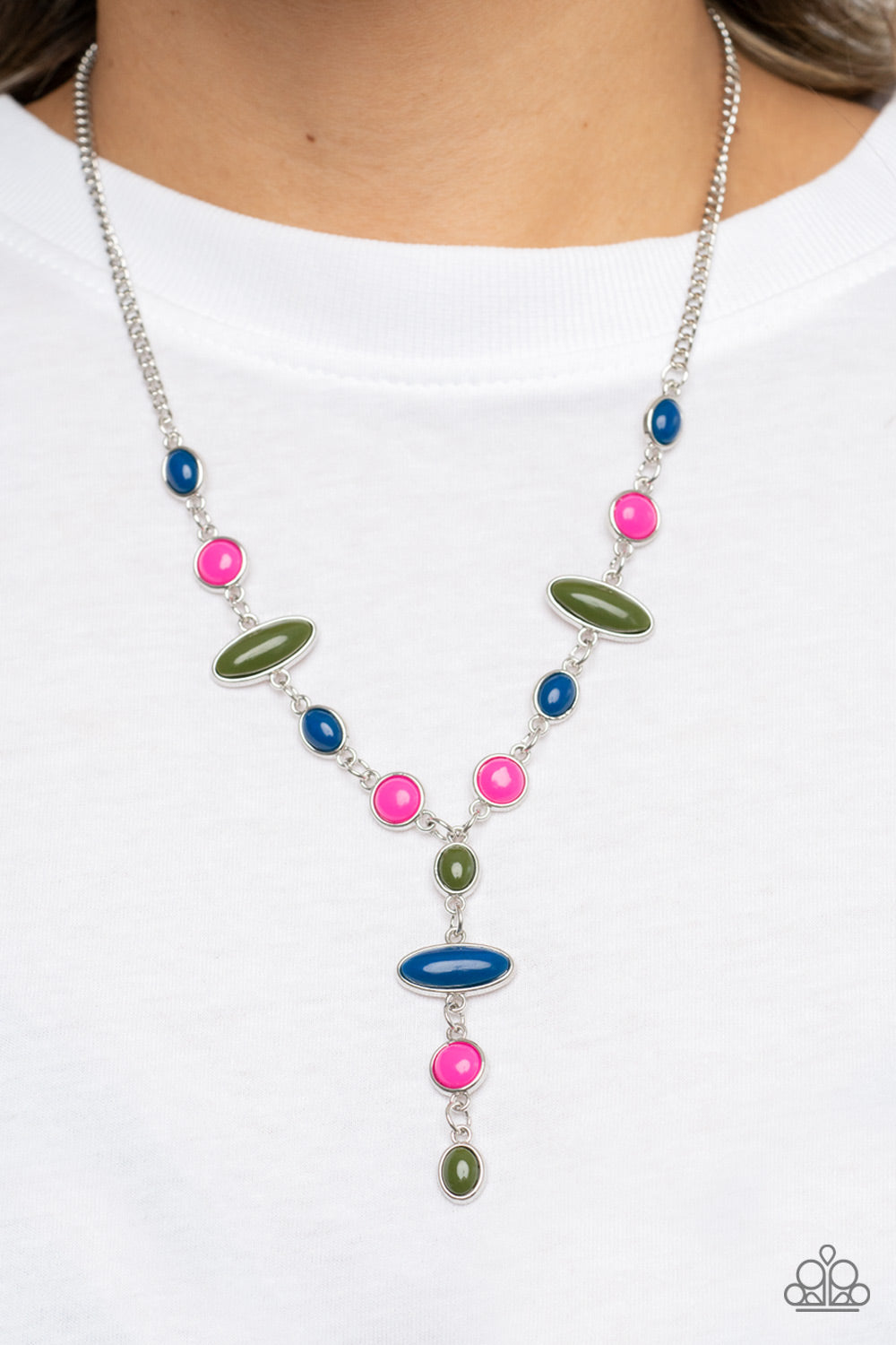 Authentically Adventurous - Multi Necklace - Paparazzi Accessories