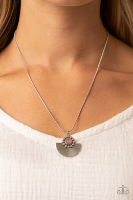 Magnificent Manifestation - Pink Necklace - Paparazzi Accessories