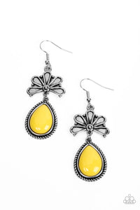 brightly-blooming-yellow-earrings-paparazzi-accessories