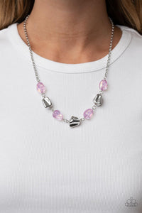 Inspirational Iridescence - Purple Necklace - Paparazzi Accessories