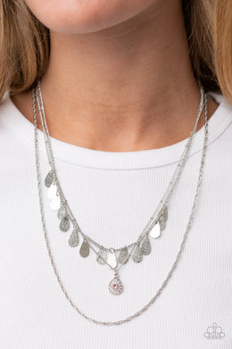 Prairie Dream - Pink Necklace - Paparazzi Accessories