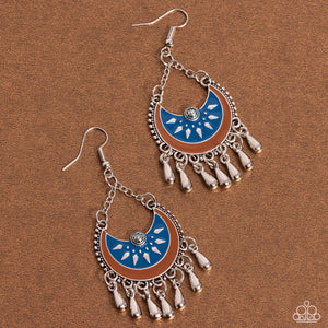 I Just Need CHIME - Blue Earrings - Paparazzi Accessories