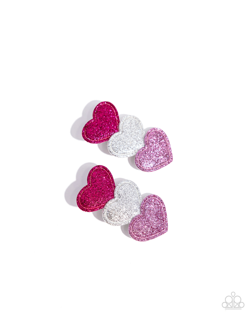 Love at First SPARKLE - Multi Hair Clip - Paparazzi Accessories