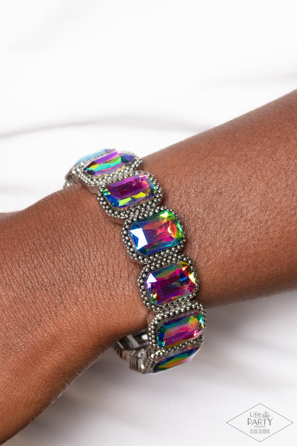 Studded Smolder - Multi Bracelet - Paparazzi Accessories