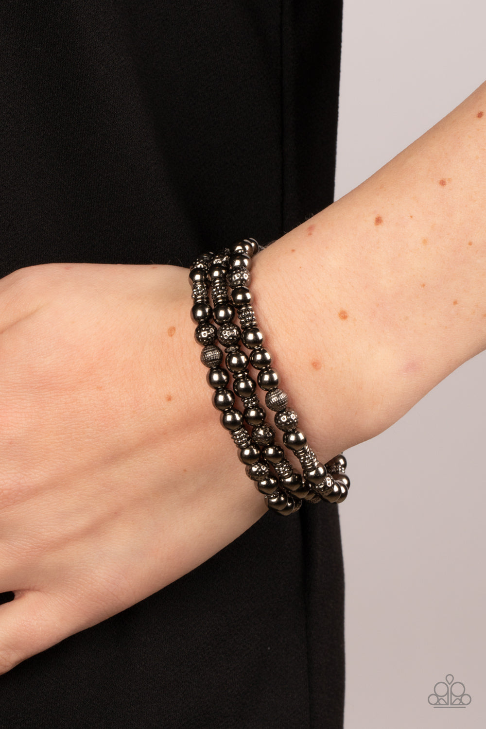 Boundless Boundaries - Black Bracelet - Paparazzi Accessories