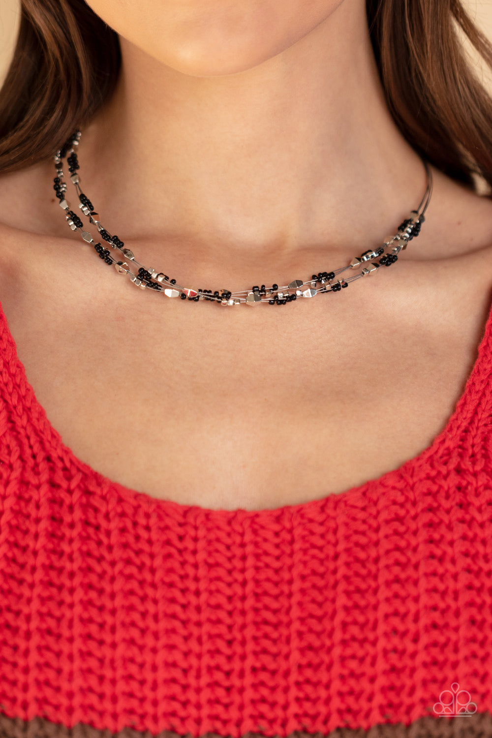 Explore Every Angle - Black Necklace - Paparazzi Accessories