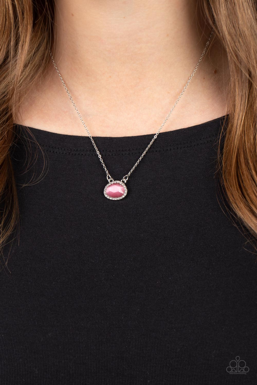 Treasure Me Always - Pink Necklace - Paparazzi Accessories