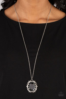 Noble Reflection - Silver Necklace - Paparazzi Accessories