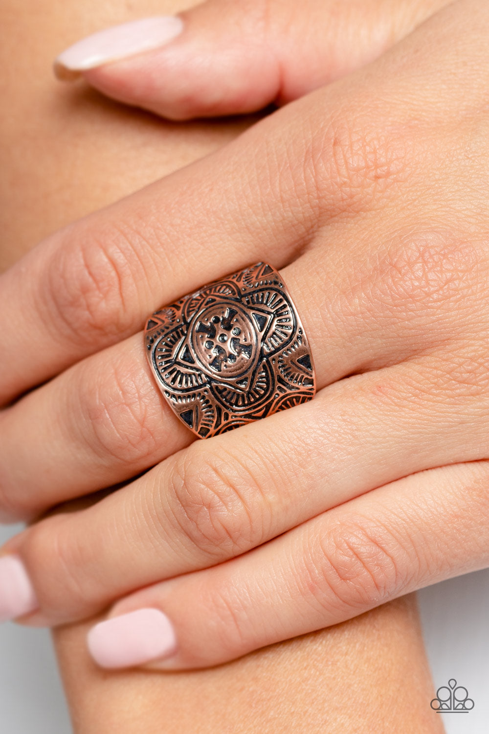 Argentine Arches - Copper Ring - Paparazzi Accessories