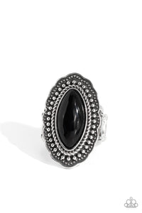 western-wager-black-ring-paparazzi-accessories