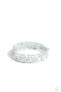 coiled-candy-white-bracelet-paparazzi-accessories