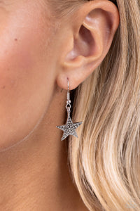 Reach for the Stars - Silver Necklace - Paparazzi Accessories