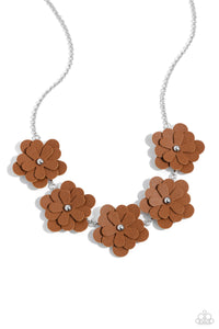 balance-of-flower-brown-necklace-paparazzi-accessories