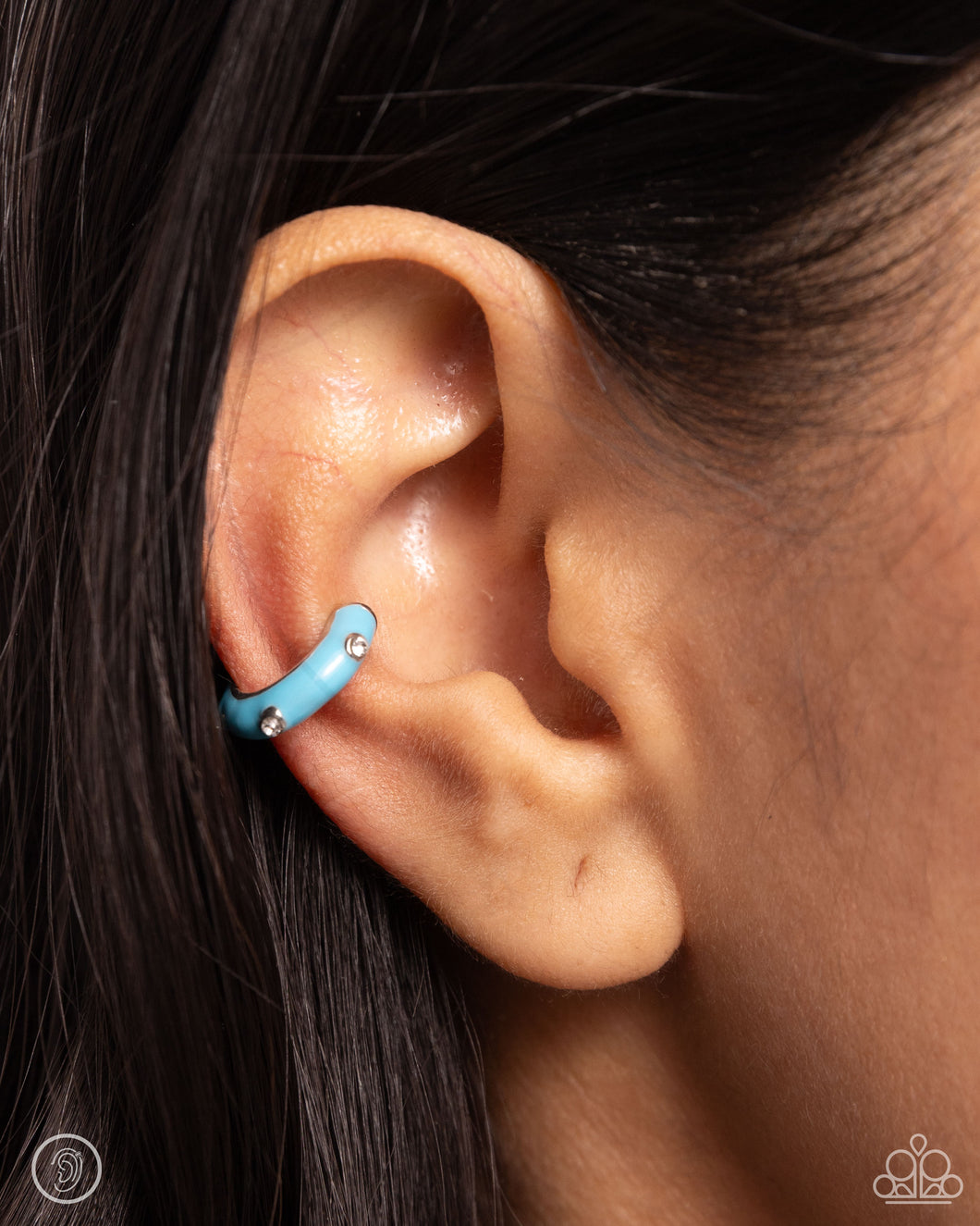 Coastal Color - Blue Post Earrings - Paparazzi Accessories