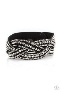 Bring On The Bling - Black Bracelet - Paparazzi Accessories