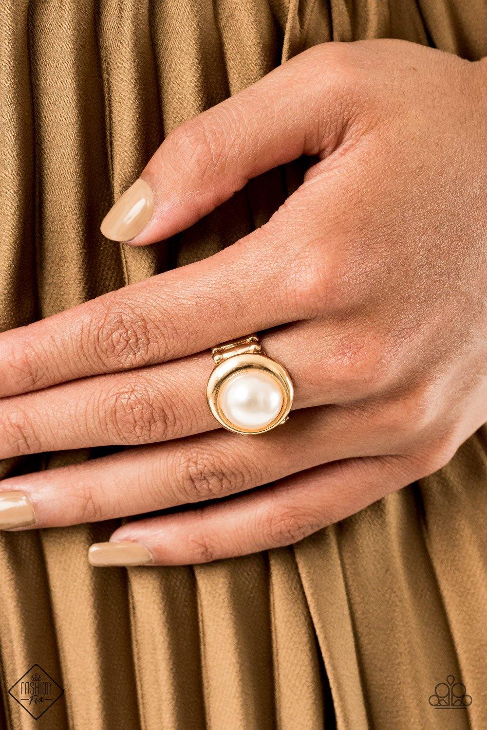 Prim and PROSPER - Gold Ring - Paparazzi Accessories - Sassysblingandthings