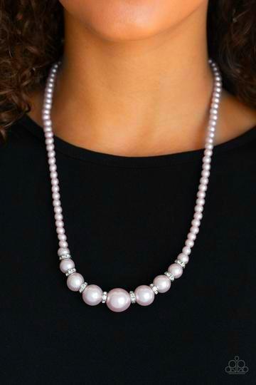 SoHo Sweetheart - White Necklace - Paparazzi Accessories