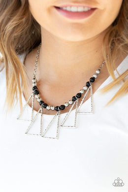 Terra Nouveau - Black Necklace - Paparazzi Accessories - Sassysblingandthings