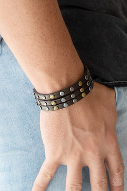 Rural Rider - Brown Bracelet - Paparazzi Accessories